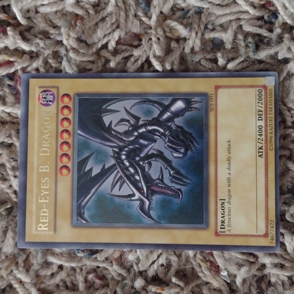 Yu-Gi-Oh rare collectors card